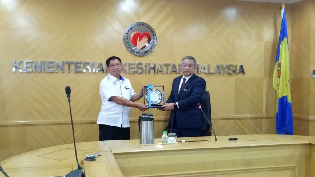 Profession visit Menteri of Health Malaysia Ybhg Dato' Dr. Adham Bin Baba