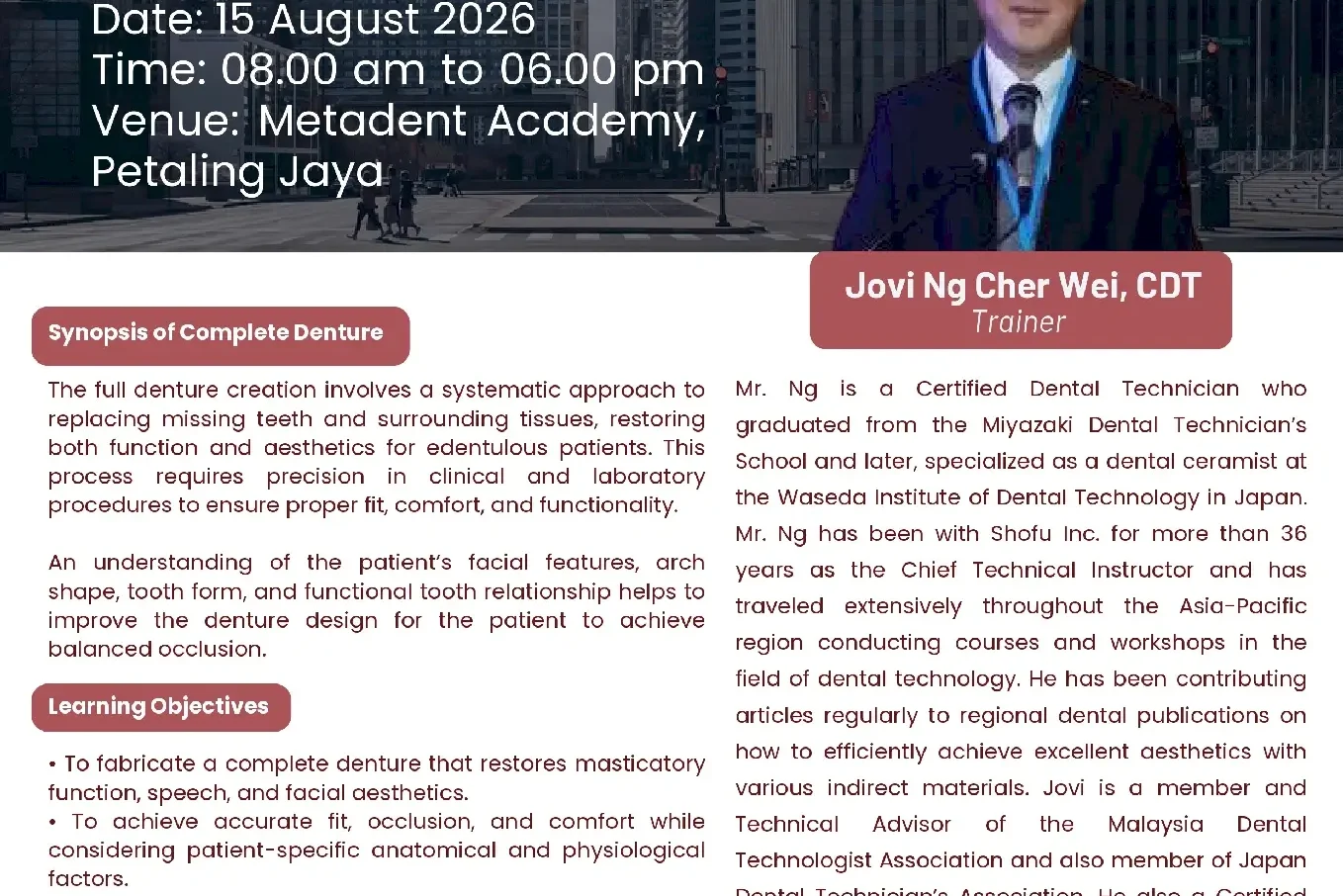 Complete Denture Workshop